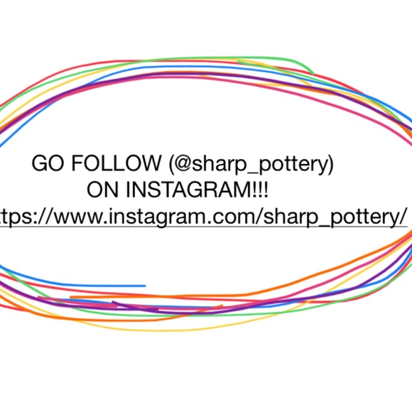 Other - GO FOLLOW (sharp_pottery) ON INSTAGRAM!!!